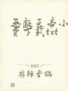 无敌天帝小说免费下载txt