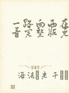 一路向西在线观看完整版免费国语电影