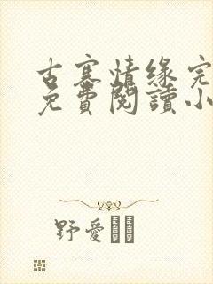 古寨情缘完整版免费阅读小说