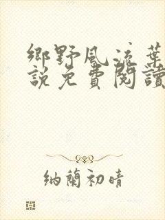 乡野风流叶凡小说免费阅读