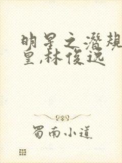 明星之潜规则之皇,林俊逸