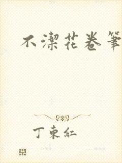 不洁花卷笔趣阁封面