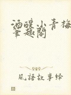 酒酿小青梅po笔趣阁封面
