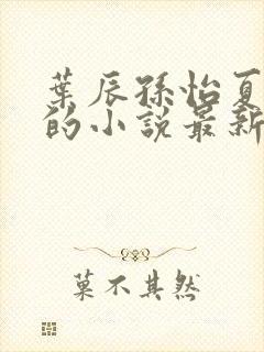 叶辰孙怡夏若雪的小说最新章节