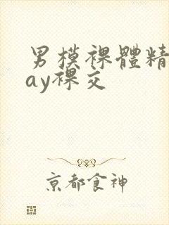 男模裸体精光gay裸交