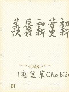 叶辰和萧初然最快最新更新