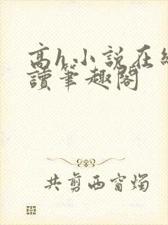 高h小说在线阅读笔趣阁封面