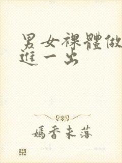 男女裸体做爰一进一出