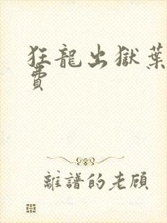 狂龙出狱叶风免费