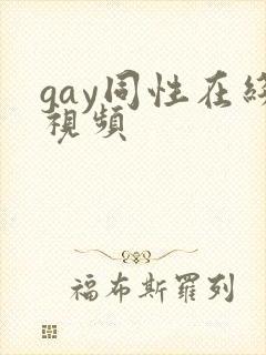 gay同性在线视频