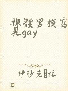 裸体男模写真全见gay