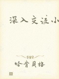 深入交流小说