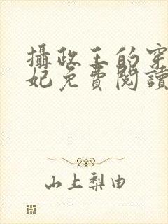 摄政王的穿越王妃免费阅读封面