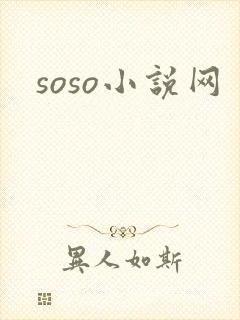 soso小说网封面
