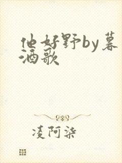 他好野by暮色酒歌