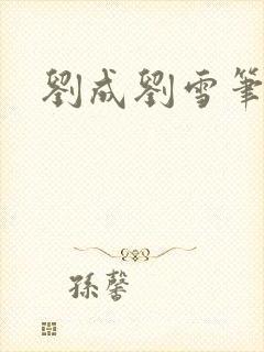 刘成刘雪笔趣阁