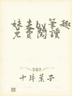 妹夫by笔趣阁免费阅读