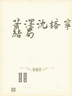 萧泽沈榕宁番外结局