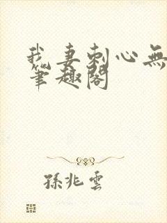 我妻刺心无弹窗笔趣阁封面