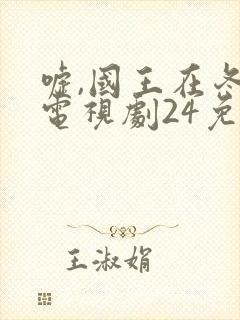 嘘,国王在冬眠电视剧24免费观看