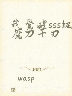 我觉醒sss级魔刀千刃