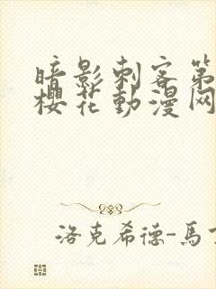 暗影刺客第四季樱花动漫网站