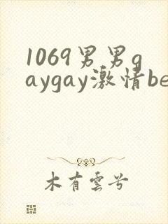 1069男男gaygay激情best封面
