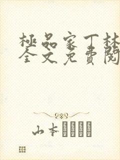 极品家丁林晚荣全文免费阅读封面