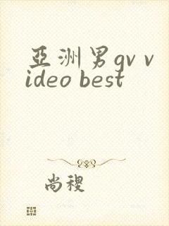 亚洲男gv video best