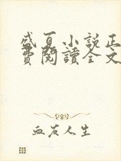 盛夏小说正版免费阅读全文无弹窗