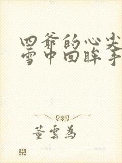 四爷的心尖宠妃雪中回眸手机版