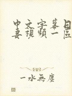 中文字幕日韩人妻视频一区二区三区