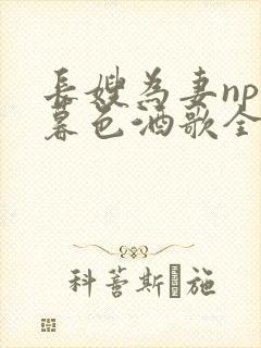 长嫂为妻npn暮色酒歌全文