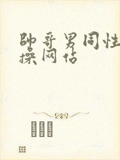 帅哥男同性恋互操网站封面