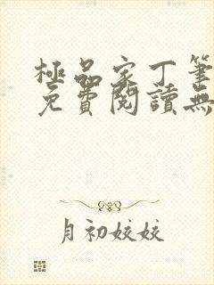 极品家丁笔趣阁免费阅读无弹窗