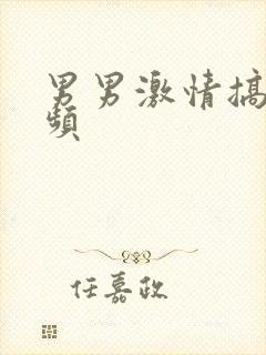 男男激情搞基视频