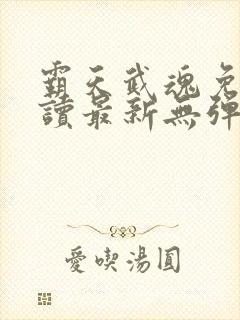 霸天武魂免费阅读最新无弹窗