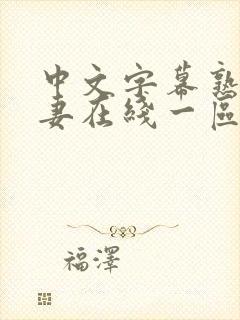 中文字幕熟女人妻在线一区二区