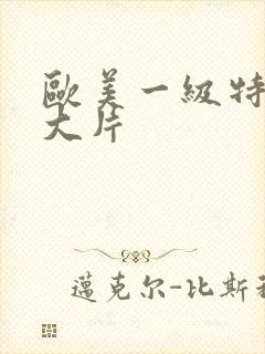 欧美一级特黄a大片