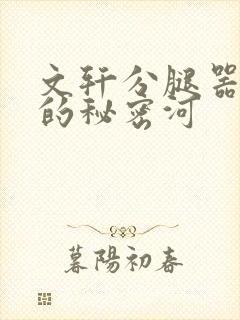 文轩分腿器河马的秘密河