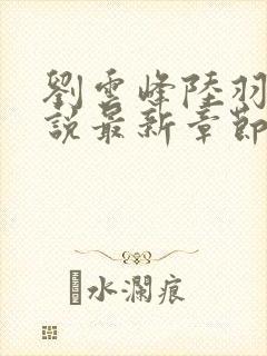 刘云峰陆羽的小说最新章节