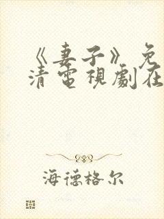 《妻子》免费高清电视剧在线