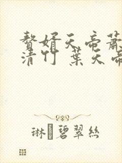 赘婿天帝萧逸方清竹 叶天帝封面