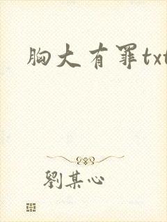胸大有罪txt