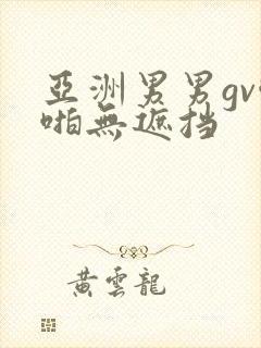 亚洲男男gv啪啪无遮挡