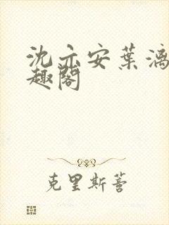 沈亦安叶漓烟笔趣阁