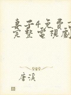 妻子4免费高清完整电视剧