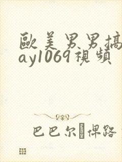 欧美男男搞基gay1069视频