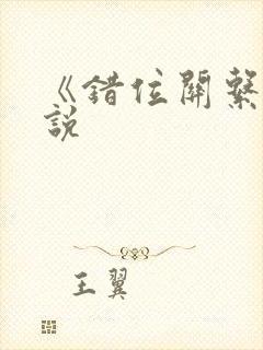 《错位关系》小说