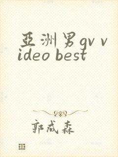 亚洲男gv video best封面